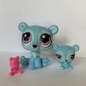 Harbro LPS Mommy and baby Bear #3581 and 3582